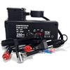 Topolenashop Mini compressore Portatile canotti Auto 12V 220V Auto Bici Moto 250PSI