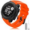 TOPsic Compatibile con Garmin Instinct Cinturino, Silicone Braccialetto 22mm di Ricambio Accessori Sportivo Cinturino per Garmin Instinct Smartwatch