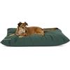 Doctor Bark Country - Cuscino per cani di taglia grande, lavabile, morbido, facile da pulire, colore verde