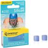 Ohropax Silicon Aqua Tappi Auricolari 6 Pezzi pz per le orecchie