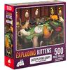 Exploding Kittens Jigsaw Puzzles for Adults -Cats Playing Craps - 500 Piece Jigsaw Puzzles For Family Fun & Game Night