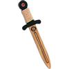 Liontouch - Spada Giocattolo WoodyLion, Oro/Rosa - Piccola, età 3-6 | Arma in Gommapiuma Simil Legno con Gemma per Bambini/e| Accessorio di Gioco Sicuro per Travestimenti, Costumi e Giochi di Ruolo