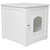 Zoovilla Kitty Litter Loo - Mobiletto per lettiera nascosta, colore: bianco