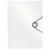 Leitz Solid Cartella Organizer a 3 Lembi, Formato A4, Capacità 150 Fogli, Chiusura a Elastico, Bianco, 45631001