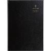 Collins Agenda da scrivania 2025 standard per professionisti, formato A4, due pagine per giorno, colore nero, (47,99 - 25), agenda aziendale di alta qualità con copertina rigida effetto pelle
