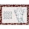 Exacompta Agenda mensile 2023/2024, motivo: giraffa
