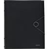 Cartellina Portadocumenti A4 Con Elastico | 30 Mm Dorso | Nero | Per Ufficio