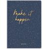 Letts of London Inspire - Agenda settimanale 2025, formato A5, colore: blu navy