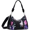 Desigual, ACCESSORI BORSA A MANO PU Donna, Nero, One size