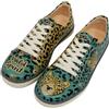 DOGO Femme Cuir Vegan Multicolore Baskets - Wild Spirit Motif