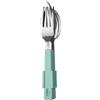 Mepal - Set di posate a 3 a due a due a pede - verde nordico,