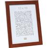 Deknudt Frames S44CH3 - Portafoto Basic in legno e MDF, sottile, 13 x 18 cm, colore: Marrone chiaro