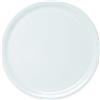 Excelsa Napoli Piatto Pizza in Ceramica, Diametro 31 cm, Bianco