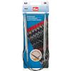 Prym 212212 - Ferri circolari MS 60 cm, 8,00 mm, in ottone, 8 mm, colore: Argento