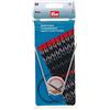 Prym 212120 MS - Ferri circolari per Lavorare a Maglia, 40 cm, 3,00 mm, in Ottone, 3 mm, Colore: Argento