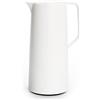 Emsa, Caraffa Termica Motiva, Thermos 100% Ermetico con Ampolla in Vetro, Capacità 1 L, Chiusura Quick-Press, Dimensioni 16,8 x 12,6 x 27,4 cm, Colore Bianco