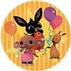 amscan Piatti di carta con licenza ufficiale Bing, 23 cm (confezione da 8)