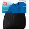Prym Taglia Unica, 2 Pezzi, Set in Raglan Shoulder Pads con Chiusura a Strap, Colore: Nero