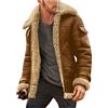 NOAGENJT Giacche Uomo estive Pelle Sintetica Ecopelle Giubbino Giubbotto Estivo Uomo Elegante Giacche Uomo Eleganti estive Giacca Uomo da Baseball Giacca Ecopelle Donna 32.99