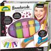 LENA 42536 - Fashion Capelli Gesso Set con 5 Colori e 126 Capelli - Tatuaggi, Viola/Verde/Rosa/Giallo/Blu