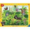 Ravensburger- Kätzchen 05696 - Divertimento in Giardino - 10 Pezzi La Piccola Talpa Puzzle con Cornice per Bambini dai 3 Anni in su, Colore Giallo