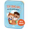 moses ICH Sehe Was du Nicht siehst Ricerca, Classici Giochi per Tutta la Famiglia, Consiglio per Grandi e piccini, Gioco di società per Bambini dai 4 Anni e 2-6 Giocatori, Colori, s, 90154