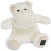 Doudou et Compagnie Histoire d'ours - Peluche Ippopotamo - Hip'Chic - Avorio - 25 cm - Peluche morbido e carino per i Calins - Idea regalo di nascita e compleanno per ragazza e ragazzo - HIPPO - HO3090