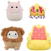Squishmallows Micromallows SQMM0014 - Set di accessori per la parata reale, mini peluche, 6,5 cm