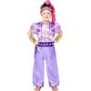 amscan 9909186 Shimmer Costume per bambini Shine, Viola, 3-4 anni