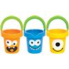 GOWI 558-16 - Divertente Set Secchio Mostro, 3 Pezzi, in Rete