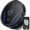 eufy Anker, RoboVac LR30 Hybrid Robot Aspirapolvere+mocio, Aspirazione Ultraforte 3.000 Pa, iPath™ Laser Navigation, Mappatura Multipiano, Controllo app Avanzato, Serbatoio Qcqua Controllabile, Alexa