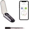 MASTRAD - Meat°it + - Sonda di cottura 100% senza fili - Termometro per carne connesso - Forno, Barbecue, Stufa - Controllo della temperatura - Lunga portata - Bluetooth - Nero