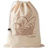 Metaltex AIR Sacchetti forati per il pane, 34 x 43 cm, Beige