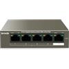 Tenda Switch Gigabit PoE a 5 porte