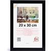 3-B Cornice portafoto HIT - Nero - 20 x 30 cm - Cornice in legno, cornice portafoto con vetro acrilico