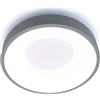 Alpinaluz Lampada da Soffitto LED Nero, Grigio e Bianco 28W Ø30cm, CCT Regolabile Bianco Caldo, Naturale e Freddo, Minimalista Moderna, Ideale Sala da Pranzo, Camera, Scale, Stile Classico