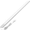 Oktaplex lighting Oktaplex Riva luce piatta sottopensile LED cucina 1110lm bianco caldo 90cm luce sottopensile argento con interruttore Luce cucina 15W 230V