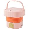 MUVLUX Lavatrice Pieghevole Lavatrice portatile - Mini lavatrice pieghevole, lavatrici compatte for piccoli oggetti, 2 in 1 (grande capacità) (Color : A)