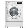 Bosch WIW24348FF - Lavatrice da incasso serie 6 fronte, EcoSilence Drive, 7 kg, 1200 giri/min 55 l, fine ritardata 24 ore, colore: Bianco