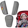 Quzente Cinghie di ricambio per seggiolino auto, imbottiture per cinture di sicurezza per passeggini, spallacci e copertura per cavallo, multiuso, morbide e antiscivolo, per e bambini