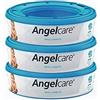 Angelcare Confezione di 3 ricariche per pannolini Comfort, Comfort plus, Captiva e Deluxe