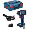 Bosch Professional Trapano Avvitatore BOSCH GSR 18V-90 FC (Solo corpo + L-Boxx 136 + 2 teste)