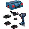 Bosch Professional Trapano Avvitatore BOSCH GSR 18V-90 FC (2 x 4,0 Ah ProCORE + GAL18V-40 + L-Boxx