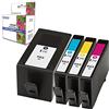 ELLENNE - CARTUCCE COMPATIBILI PER HP 903 XL NERO + 903 XL COLORE TRICROMIA 903XL CARTUCCIA STAMPANTE OFFICEJET 6950 PRO 6960 6970 6975 ALL-IN-ONE