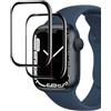 UNO'UNO MAS UNO VENTAS UNO' - 2PACK, proteggi schermo 42 mm per Apple Watch S1, S2 e S3. TPU ultra resistente senza bolle, antigraffio, anti-impronta. HD.