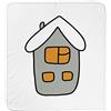 Questo Casa, Copertina per Neonati e Bambine, Tessuto in Mussola, Coperta per Seggiolino Auto e Lettino, Dimensioni: 80x80 Cm