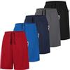 ZENGVEE 5-Pack Uomo Pantaloncini da Corsa Traspiranti Quick Dry Pocket Shorts Abbigliamento Sportivo Uomo Pantaloncini da Tennis Uomo Pantaloncini da Palestra (0904-Green-M