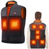 vapesoon Gilet Elettrico Riscaldato per Donna e Uomo 3 Temperatura Regolabile Lavabile Giacca Riscaldabile Invernale per Caccia Moto Escursionismo e Campeggio (Non Include la Batteria) (L)