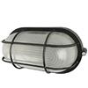 Obiettivo 36 Titolo suggerito: Plafoniera da giardino ovale tartaruga nera IP44 Papillon - cf. scatola