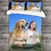 Kitlay Copripiumino Matrimoniale Personalizzato con Foto Copripiumini Personalizzati Singolo,Scegliere tra Cotone e Microfibra,Personalizzabile in Varie Dimensioni